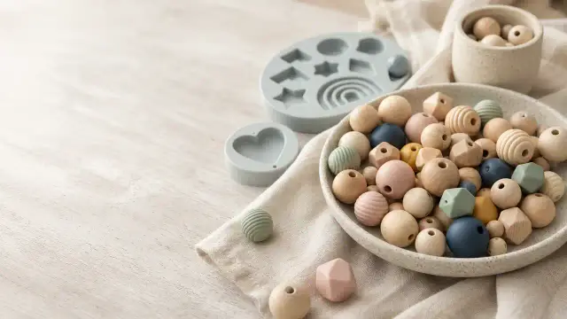 Silikone- & Træperler